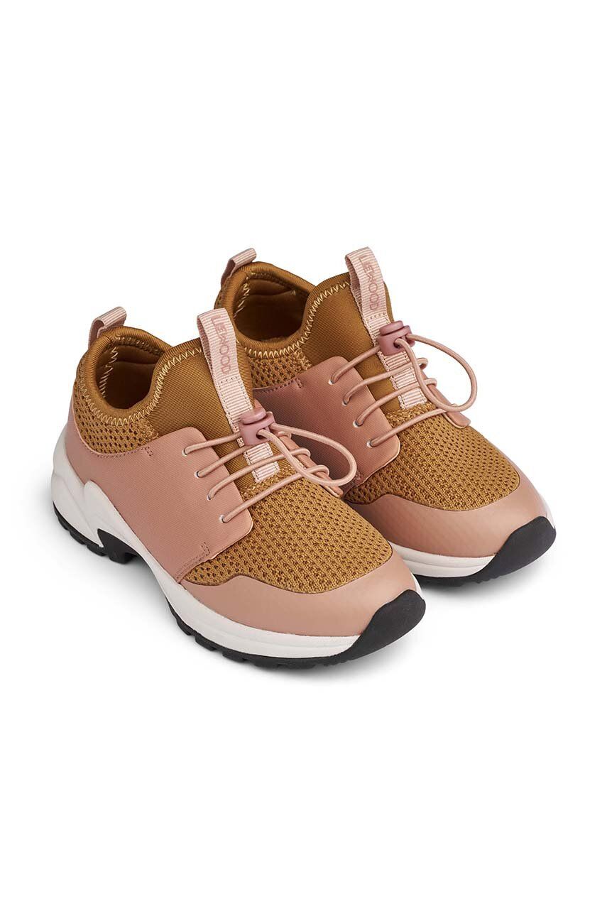 Levně Dětské sneakers boty Liewood růžová barva