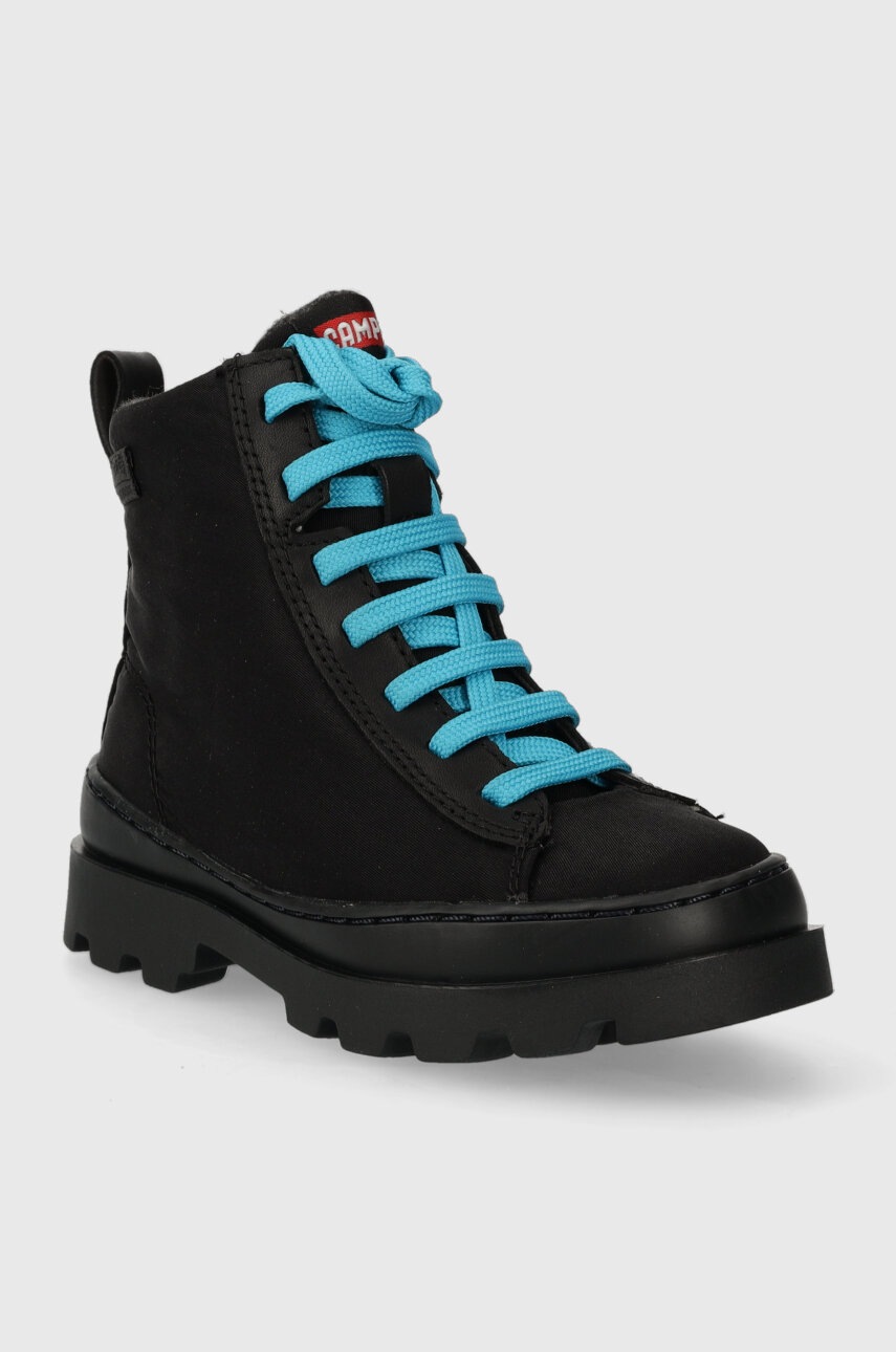Дитячі черевики Camper Brutus Kids колір чорний