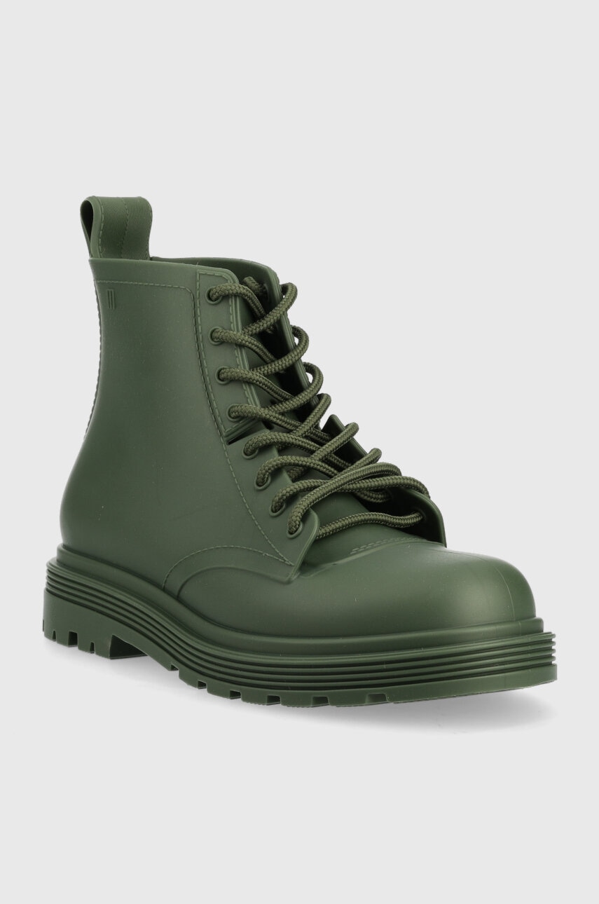 Дитячі черевики Melissa COTURNO INF колір зелений Дитячі черевики Melissa COTURNO INF колір зелений