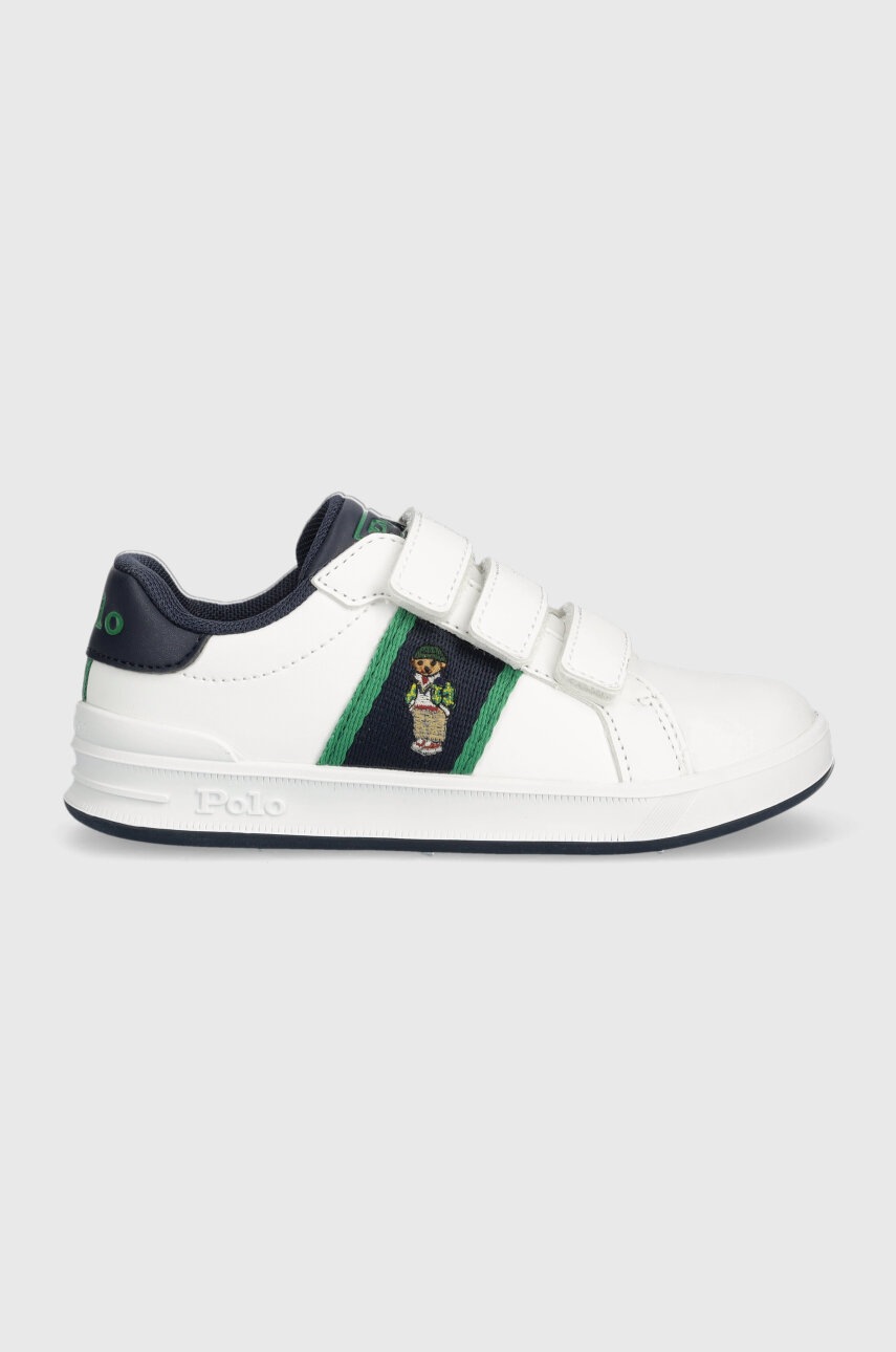 

Детски маратонки Polo Ralph Lauren в бяло, Бял