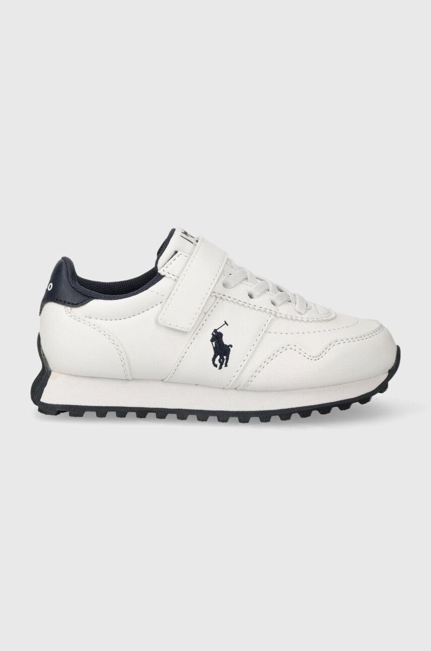 Levně Dětské sneakers boty Polo Ralph Lauren bílá barva