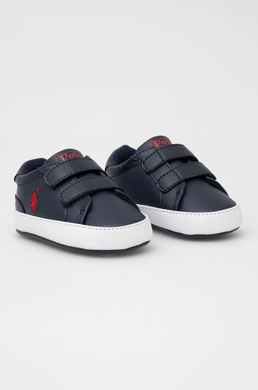 Обувь для новорождённых Polo Ralph Lauren цвет синий