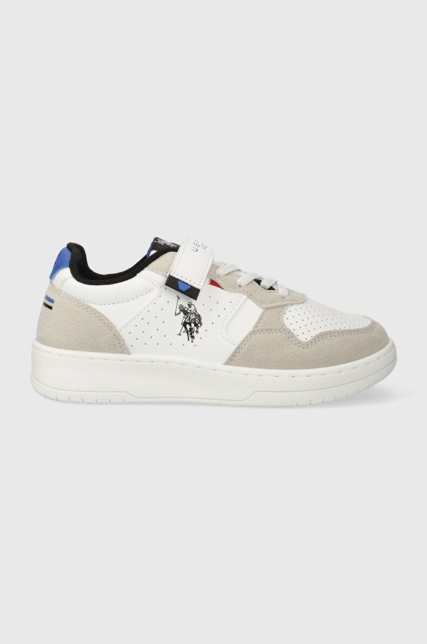 U.S. Polo Assn. sneakers pentru copii culoarea alb