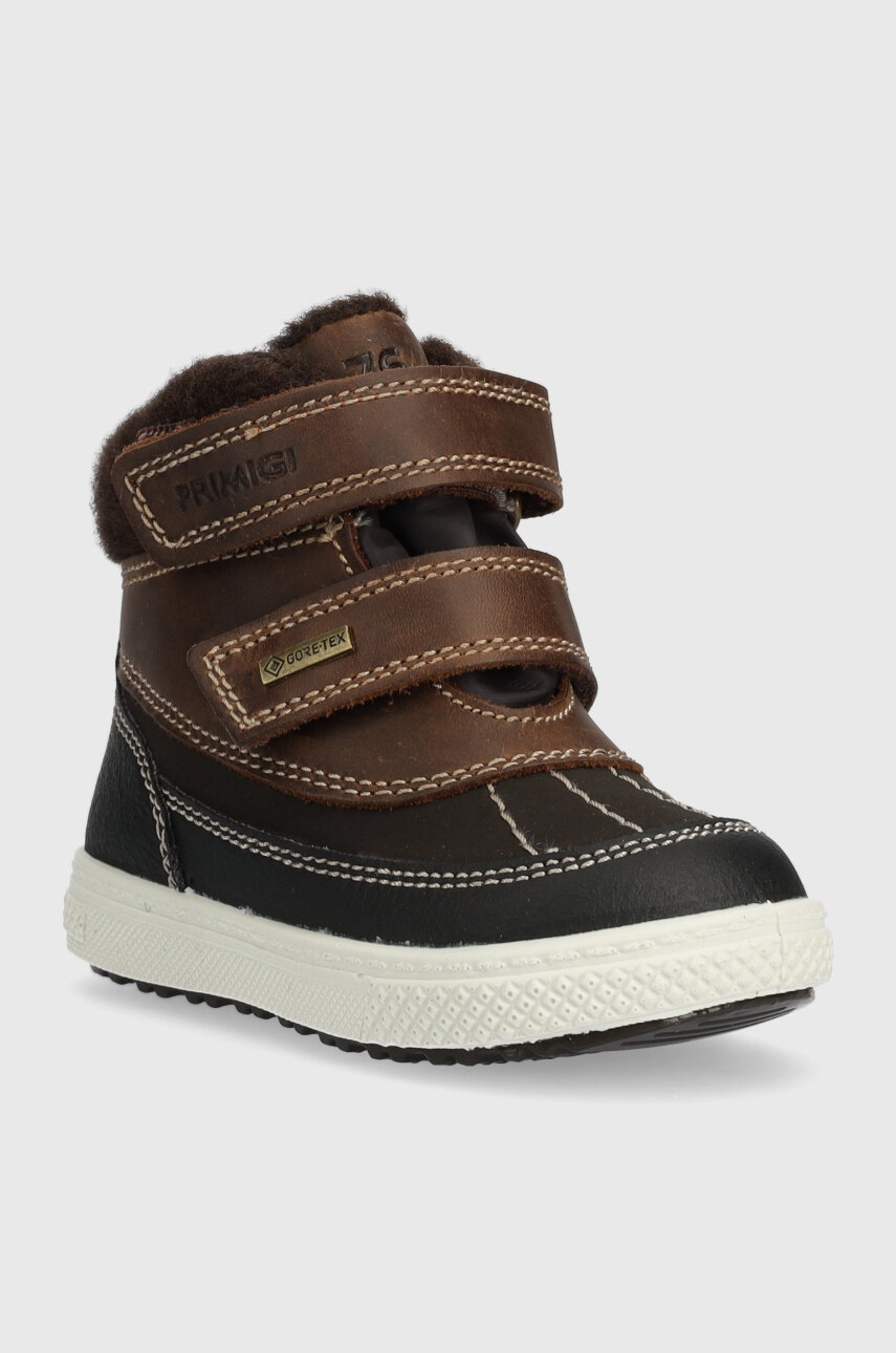 Детские зимние сапоги Primigi цвет коричневый Детские зимние сапоги Primigi цвет коричневый