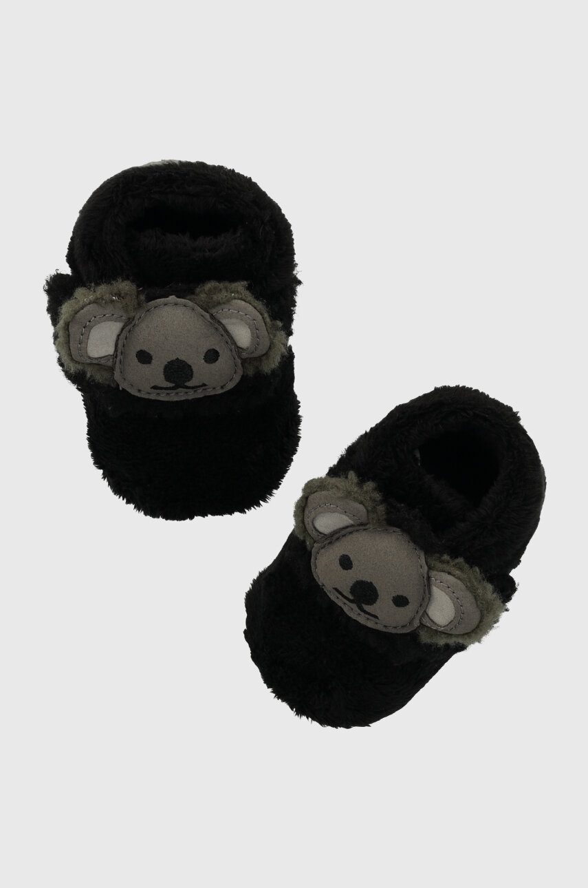 Черевики для немовля UGG I BIXBEE KOALA STUFFIE колір чорний Черевики для немовля UGG I BIXBEE KOALA STUFFIE колір чорний