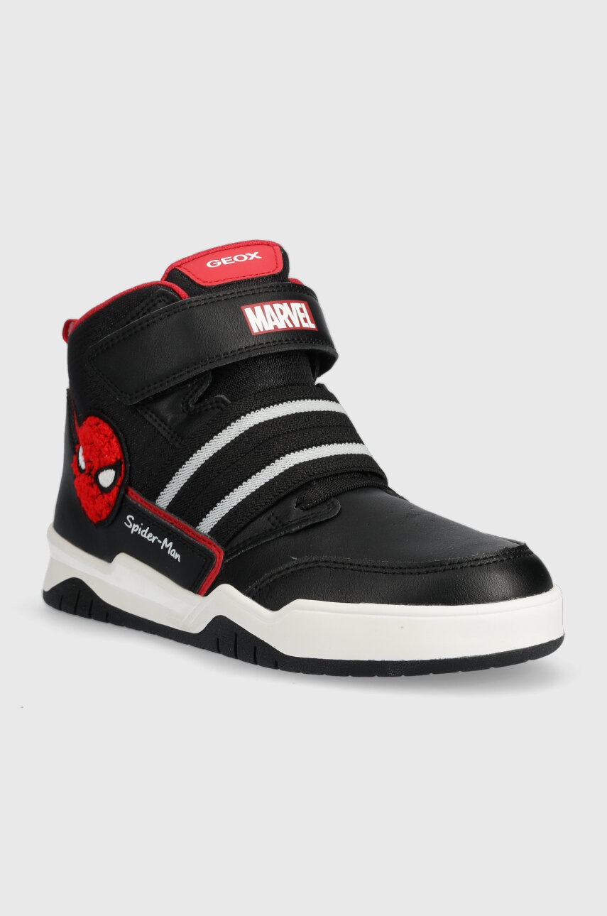 Туфлі Geox x Marvel колір чорний
