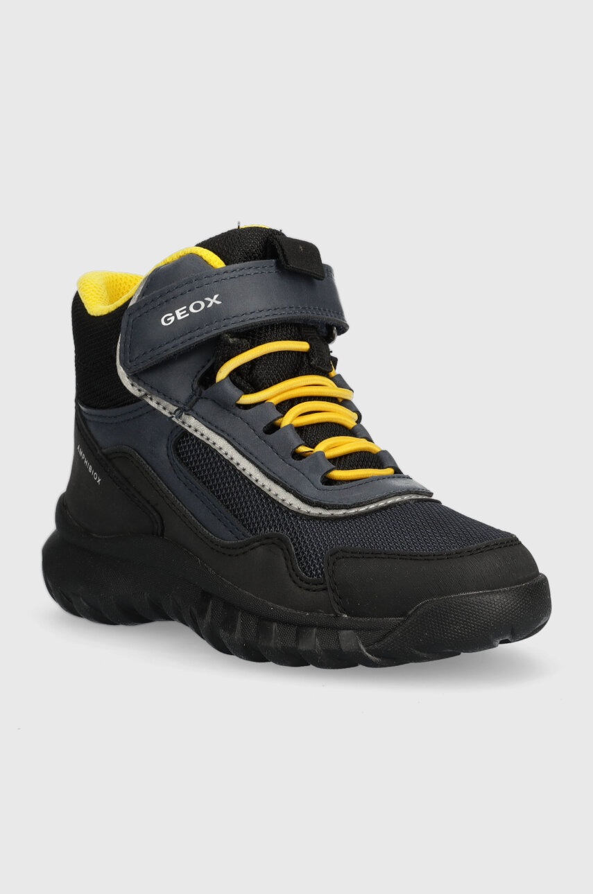 Детские зимние сапоги Geox цвет синий Детские зимние сапоги Geox цвет синий