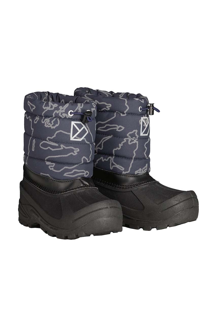 Дитячі чоботи Didriksons LUMI KIDS BOOTS колір бордовий