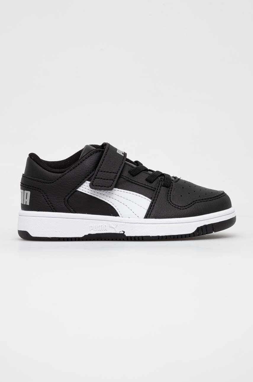 

Детские кроссовки Puma Rebound Layup Lo SL V PS цвет чёрный