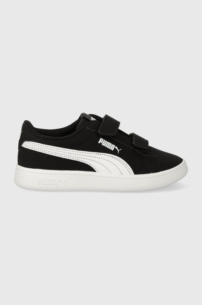 Dětské sneakers boty Puma Smash 3.0 Buck V PS černá barva - černá -  Svršek: Umělá hmota V