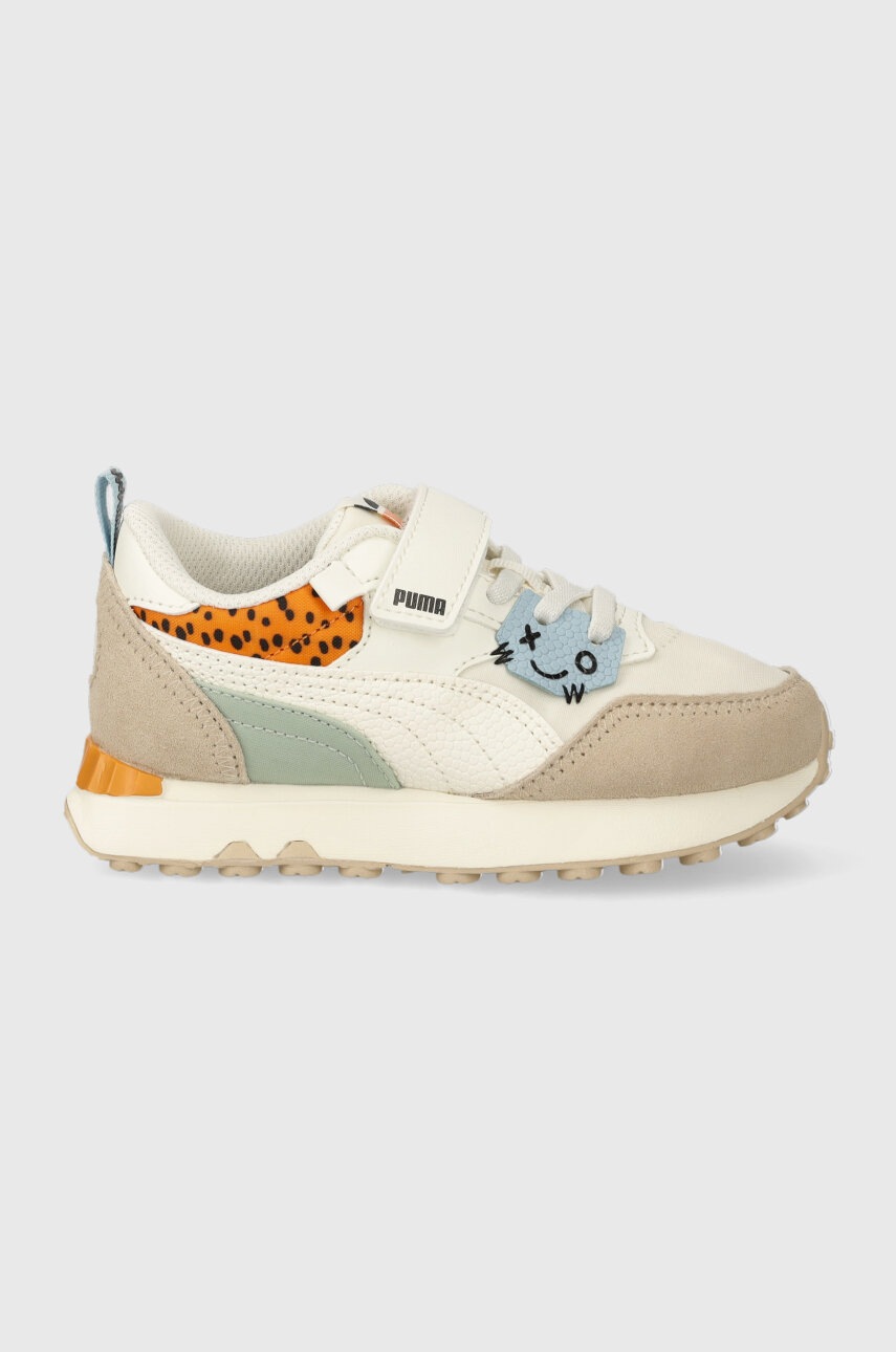 

Детские кроссовки Puma Rider FV Mix mtch AC+ PS цвет бежевый