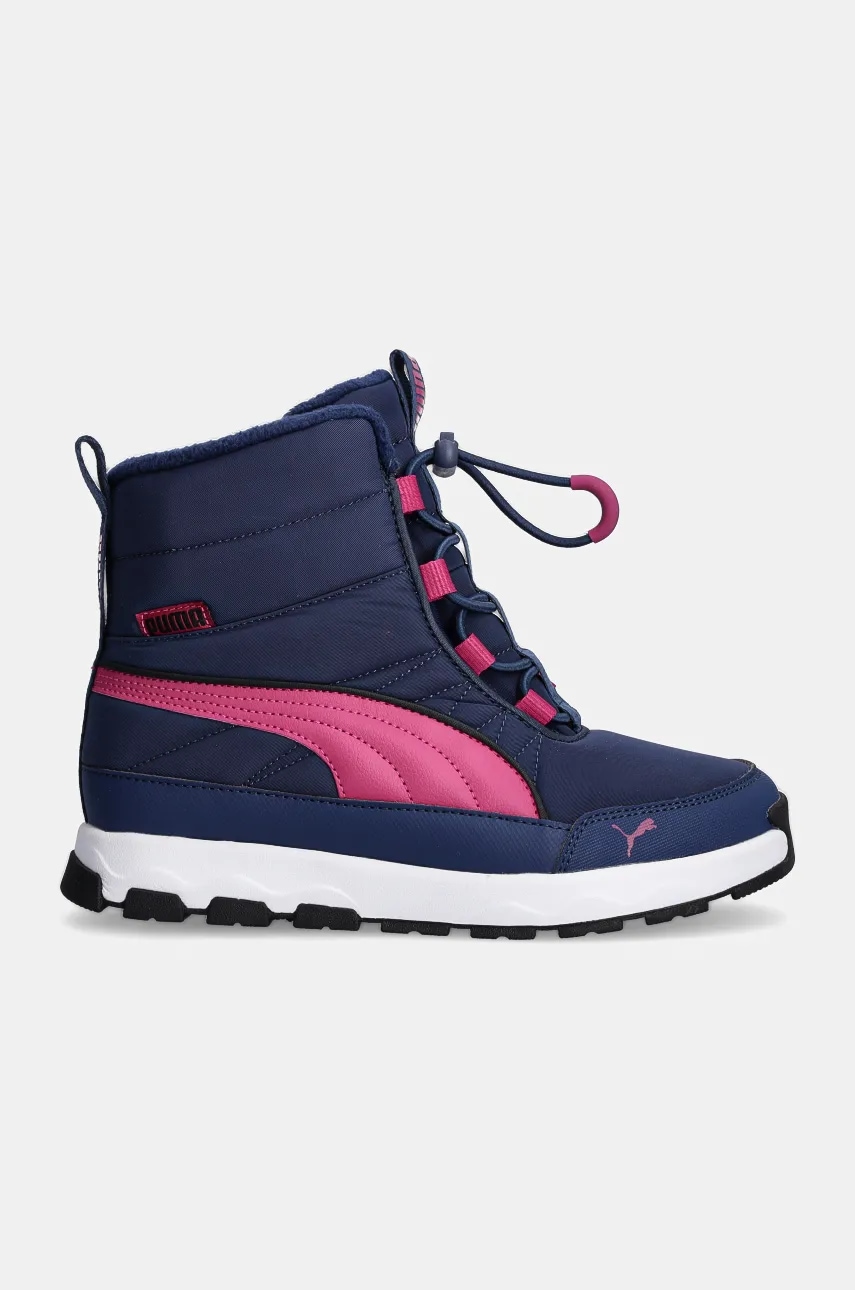 Детские зимние сапоги Puma Evolve Boot Jr цвет синий Детские зимние сапоги Puma Evolve Boot Jr цвет синий