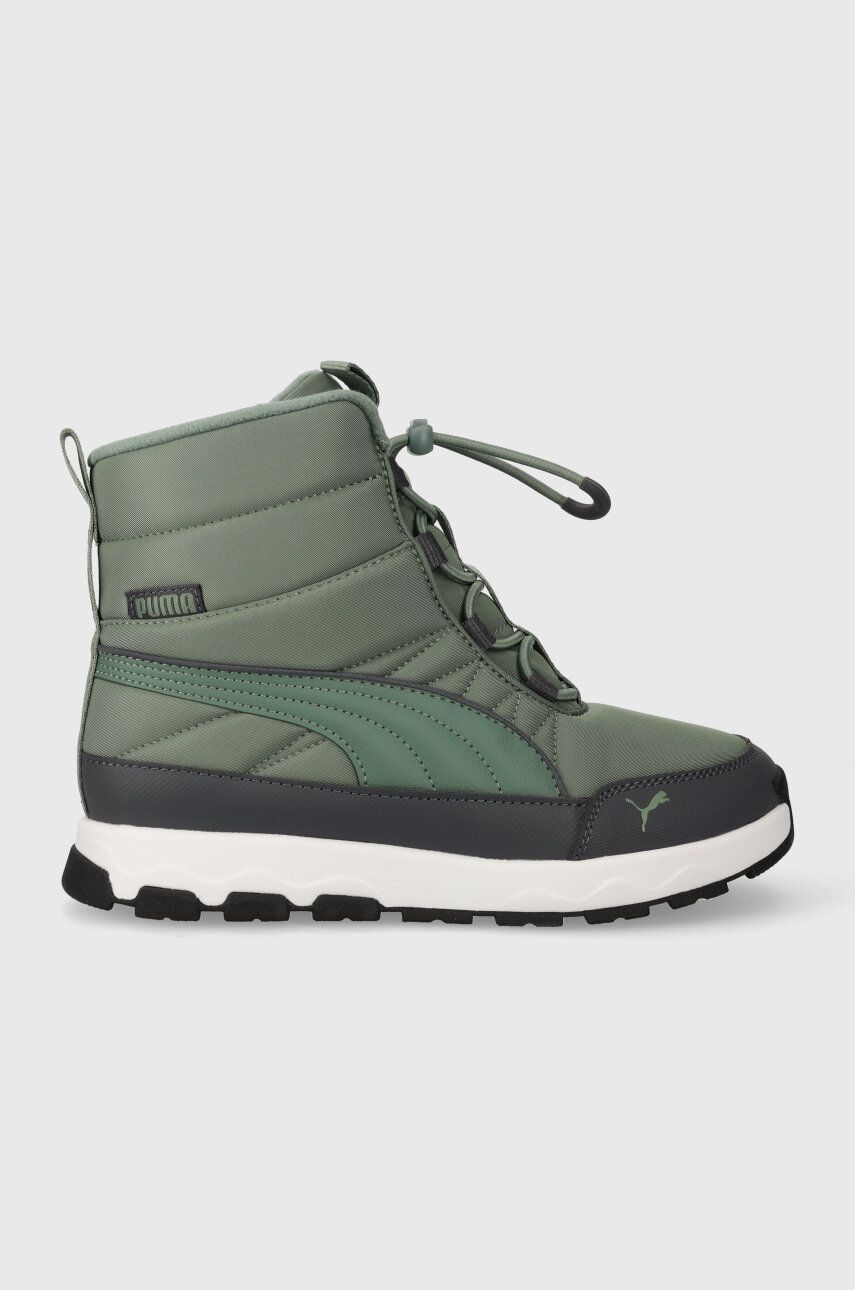 Puma cizme de iarna pentru copii Evolve Boot Jr culoarea verde