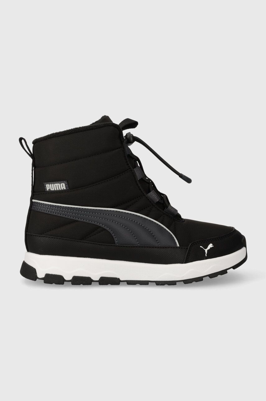 Puma cizme de iarna pentru copii Evolve Boot Jr culoarea negru