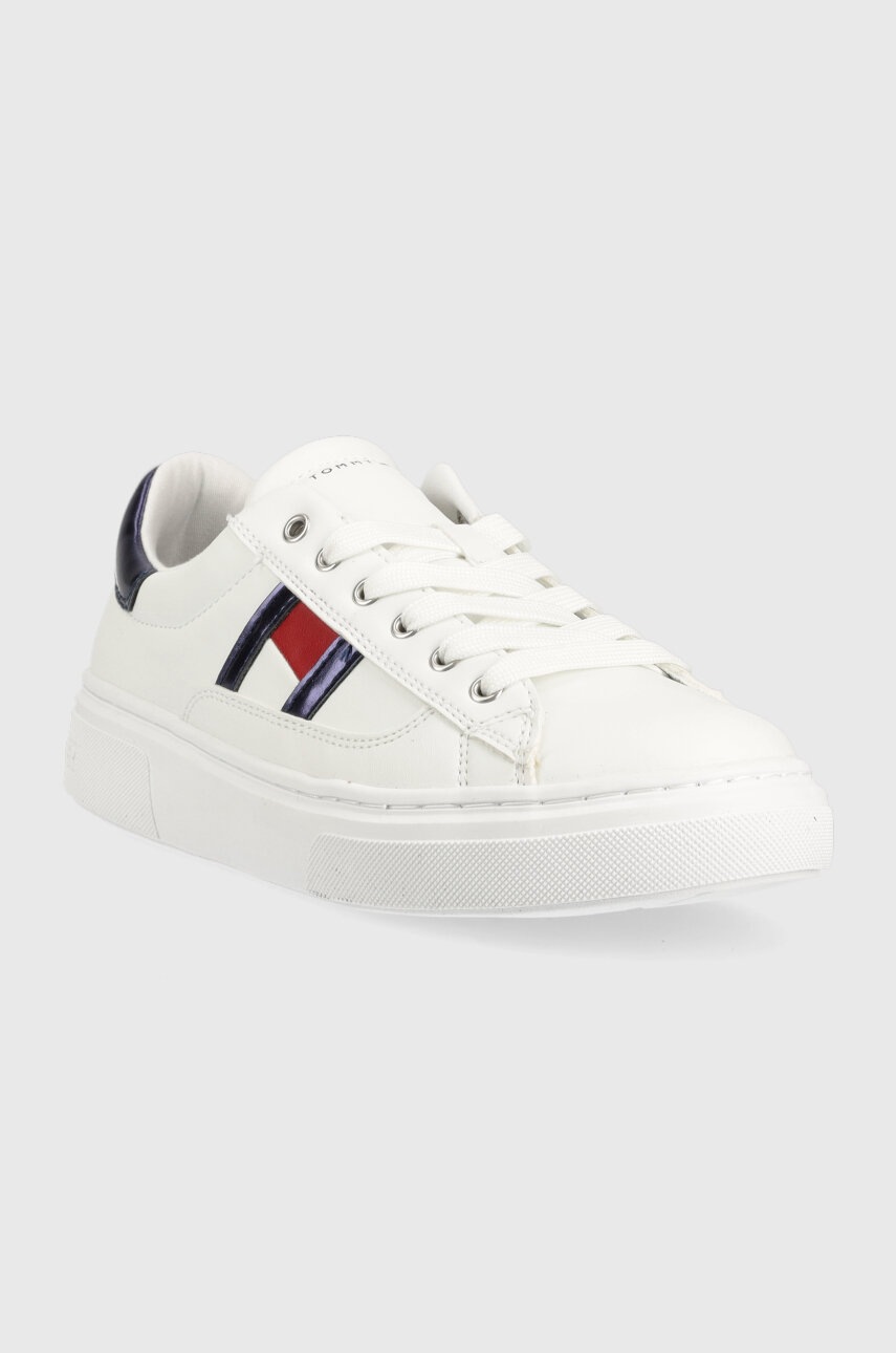 Детские кроссовки Tommy Hilfiger цвет белый
