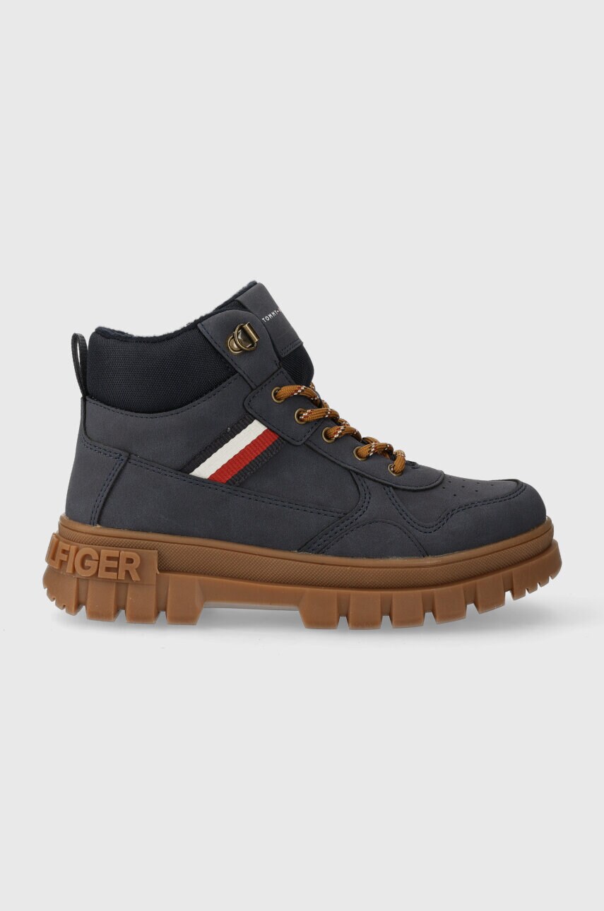 

Детски зимни обувки Tommy Hilfiger в тъмносиньо, Тъмносин