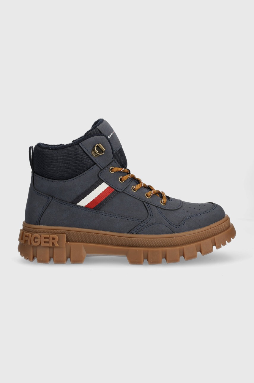 

Детски зимни обувки Tommy Hilfiger в тъмносиньо, Тъмносин