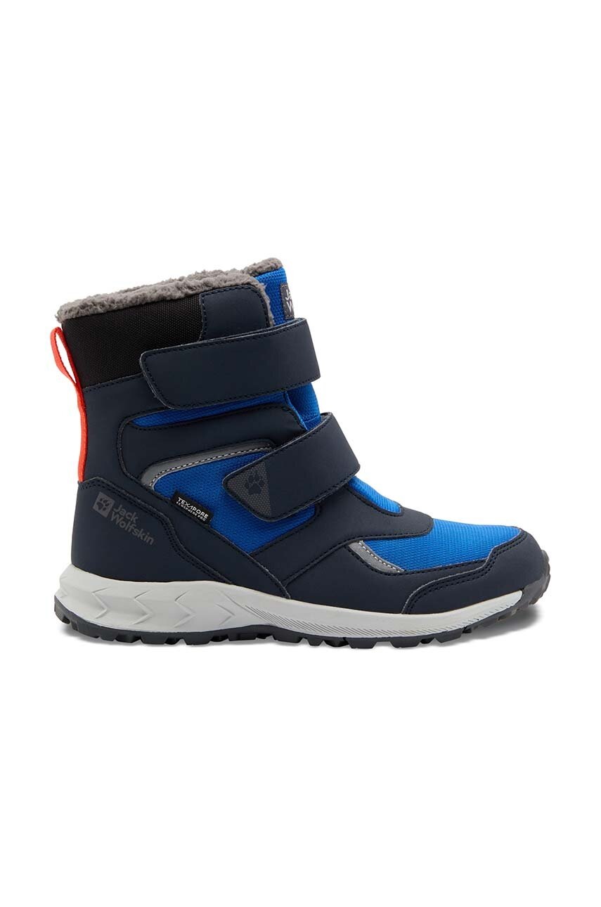 

Детски зимни обувки Jack Wolfskin WOODLAND WT TEXAPORE HIGH VC в синьо, Син