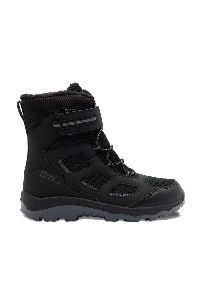 Jack Wolfskin cizme de iarna pentru copii VOJO WT TEXAPORE HIGH culoarea negru Jack Wolfskin cizme de iarna pentru copii VOJO WT TEXAPORE HIGH culoarea negru