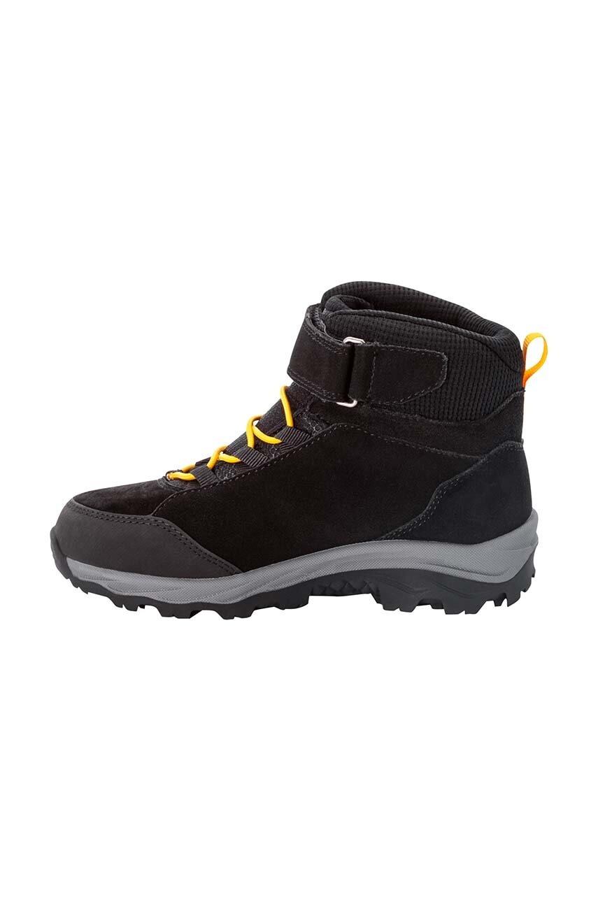 Детские зимние сапоги Jack Wolfskin VOJO LT TEXAPORE MID цвет чёрный Детские зимние сапоги Jack Wolfskin VOJO LT TEXAPORE MID цвет чёрный