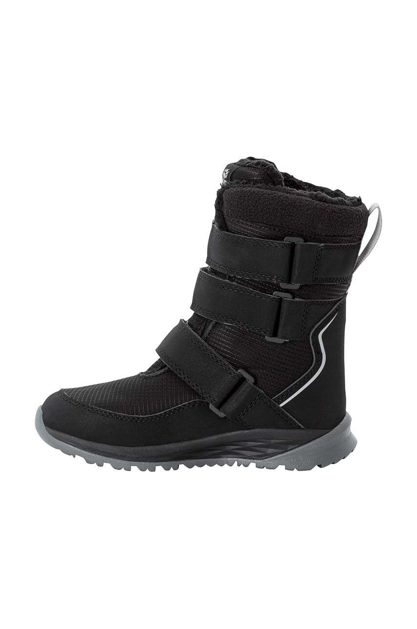 Детские ботинки Jack Wolfskin POLAR BOOT TEXAPORE HIGH VC цвет чёрный