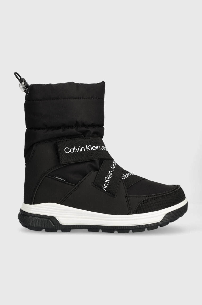 

Детски апрески Calvin Klein Jeans в черно, Черен