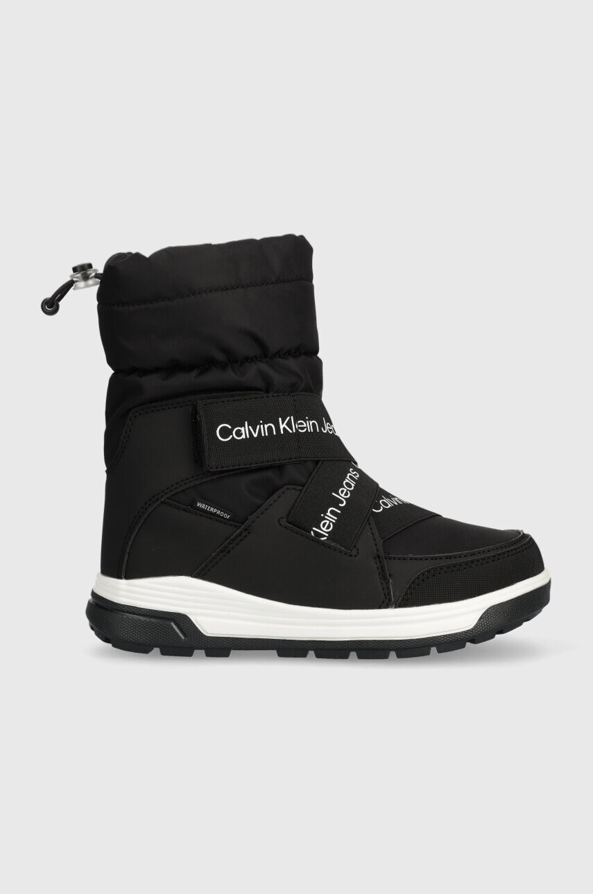 

Детски апрески Calvin Klein Jeans в черно, Черен