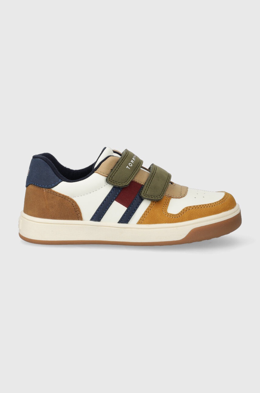 

Дитячі кросівки Tommy Hilfiger колір коричневий