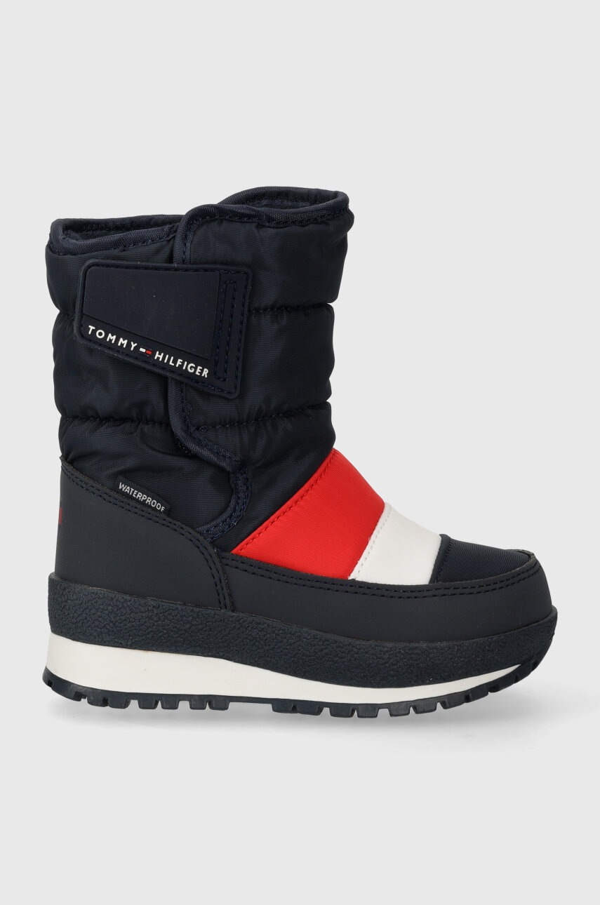 

Детски апрески Tommy Hilfiger в тъмносиньо, Тъмносин