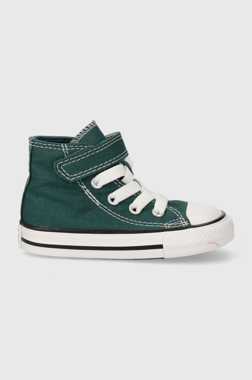 Dětské tenisky Converse zelená barva - zelená -  Svršek: Textilní materiál Vnitřek: Textil