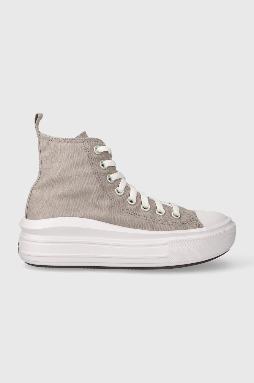 

Високи кецове Converse в бежово, Бежов