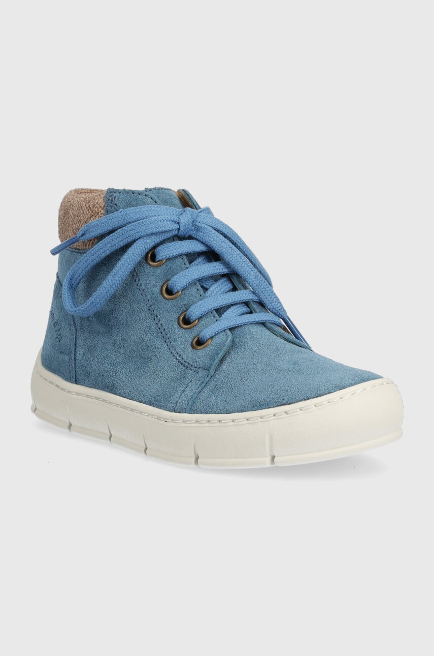 Детские замшевые кроссовки Pom D'api START TOP