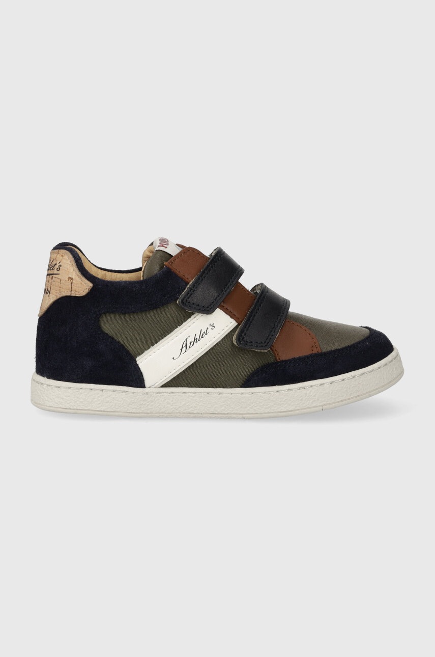 Pom D\'api sneakers pentru copii MOUSSE EASY RACING culoarea verde