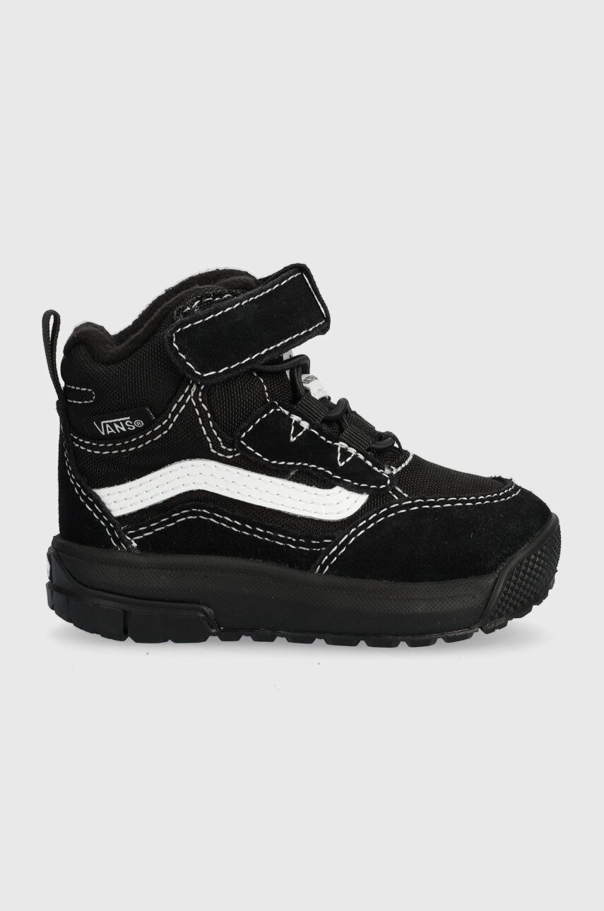 Dětské zimní boty Vans VN000BVFBLK1 - UltraRange Hi V MTE-1 černá barva - černá - Svršek: Textilní m
