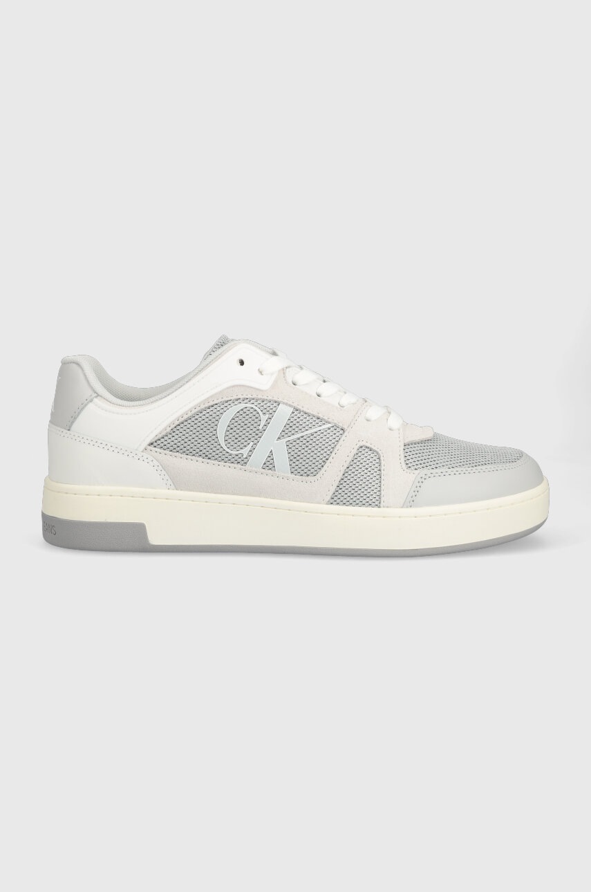 

Маратонки Calvin Klein Jeans BASKET CUPSOLE LACEU в сиво YM0YM00707, Сив