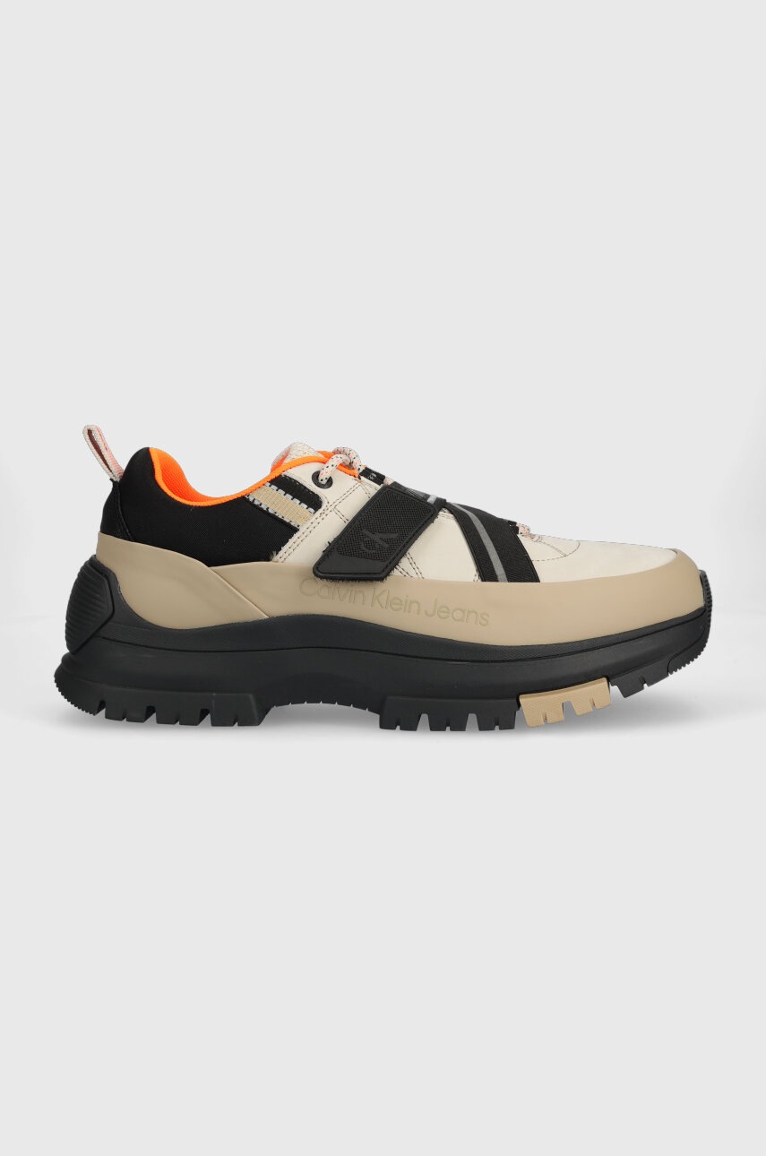 

Маратонки Calvin Klein Jeans HYBRID SHOE LACEUP S в бежово YM0YM00728, Бежов