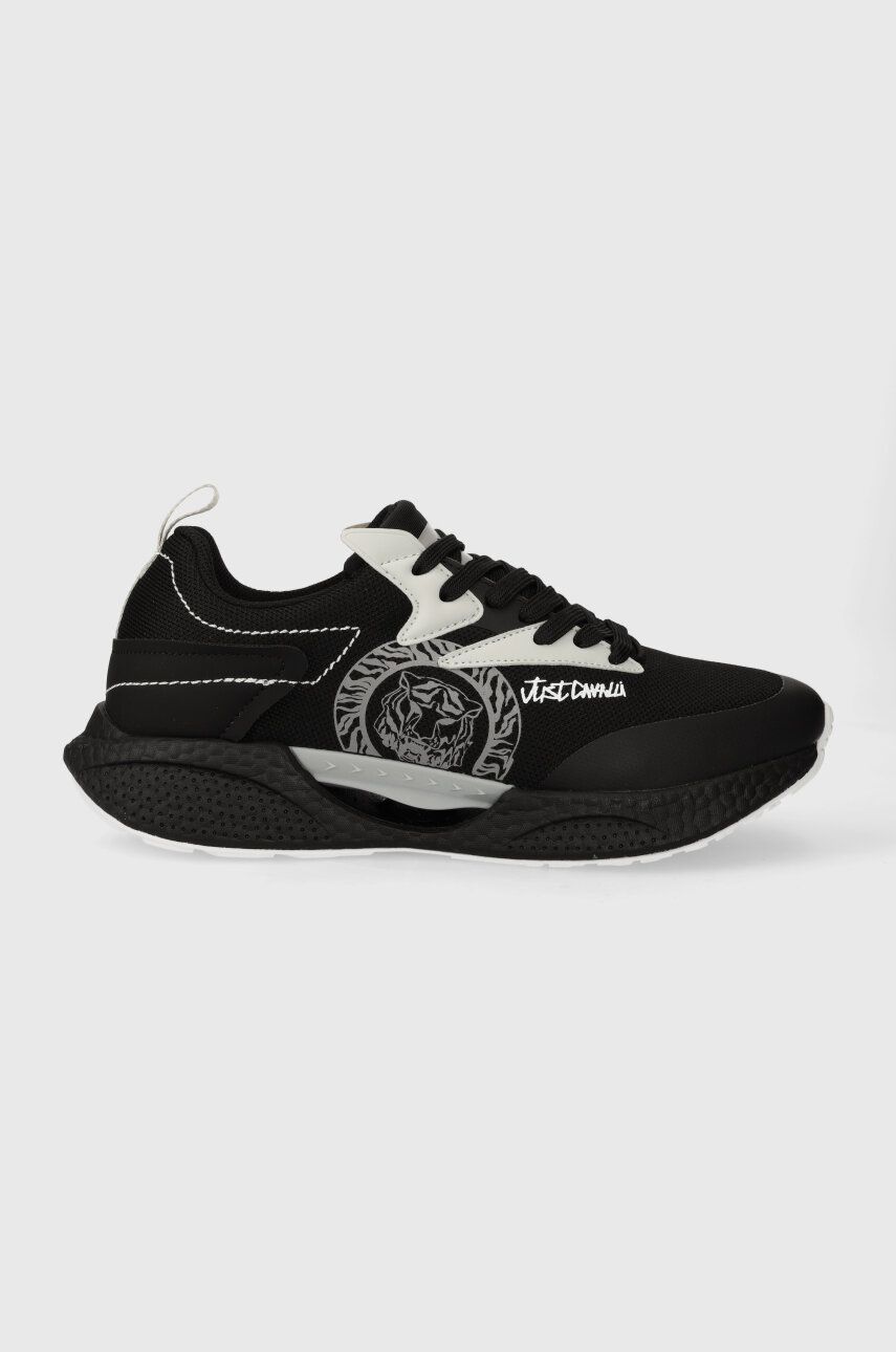 Just Cavalli sneakers culoarea negru, 75QA3SH5 ZSA09 899