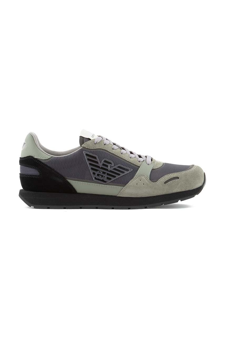Emporio Armani Sneakers Culoarea Gri, X4x537 Xn730 T084