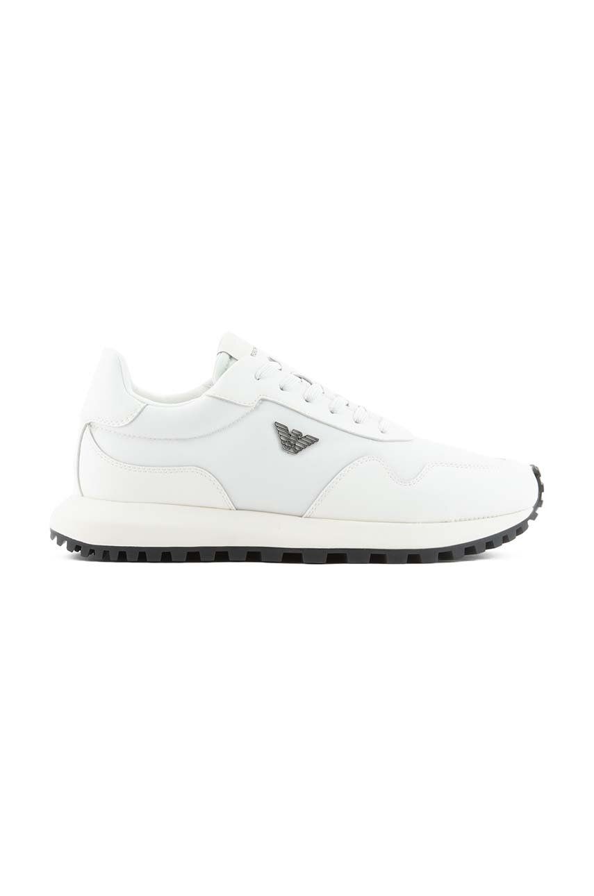 Emporio Armani sneakers culoarea alb, X4X630 XN877 M801