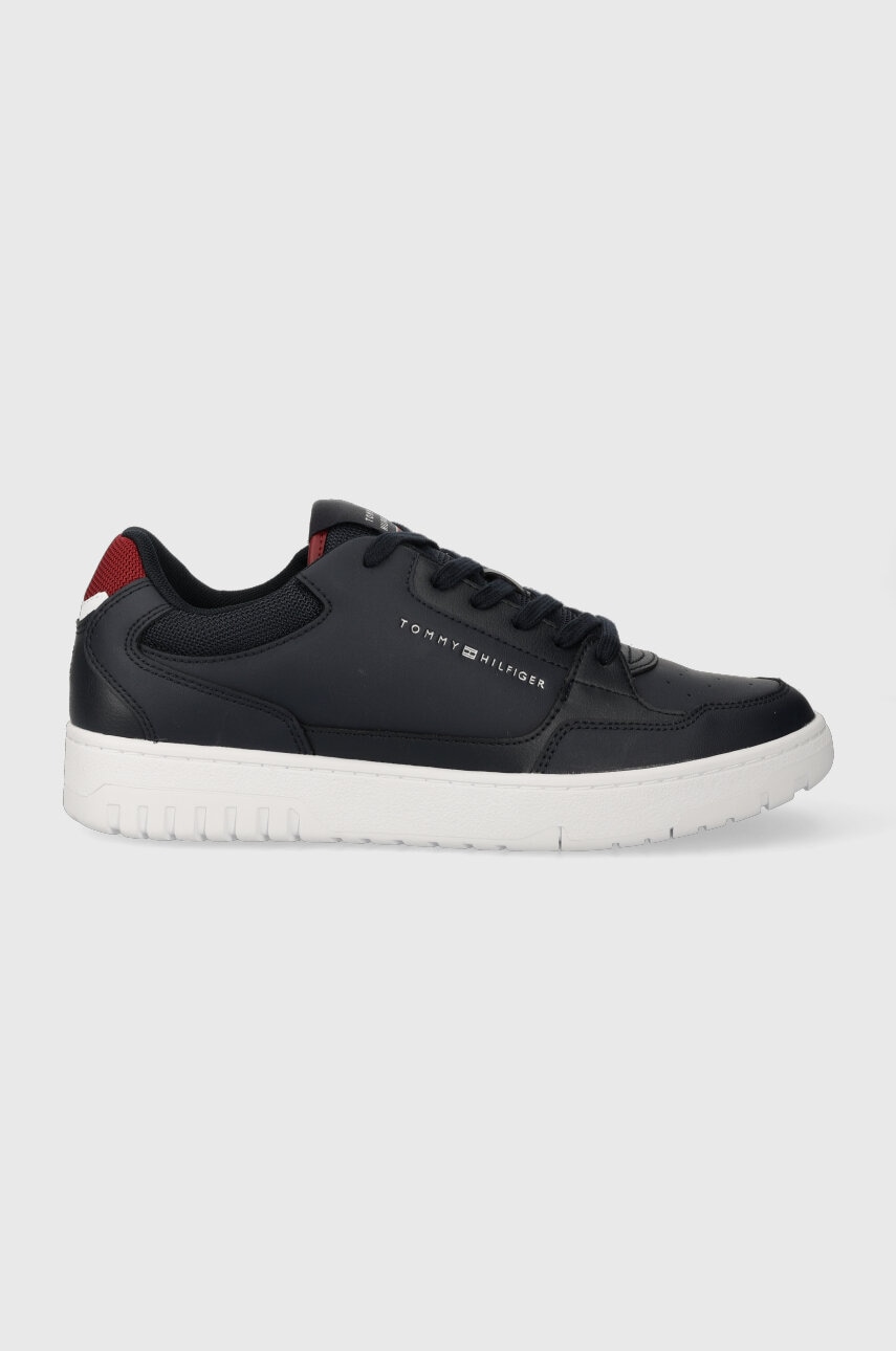 

Кросівки Tommy Hilfiger TH BASKET CORE LEATHER колір синій FM0FM04693