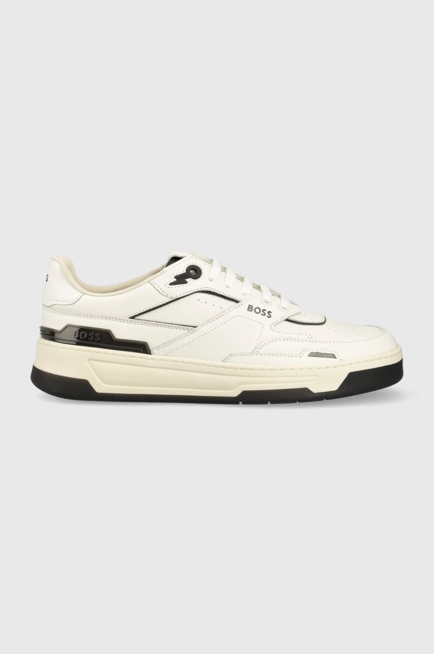Boss sneakers baltimore culoarea alb, 50498892