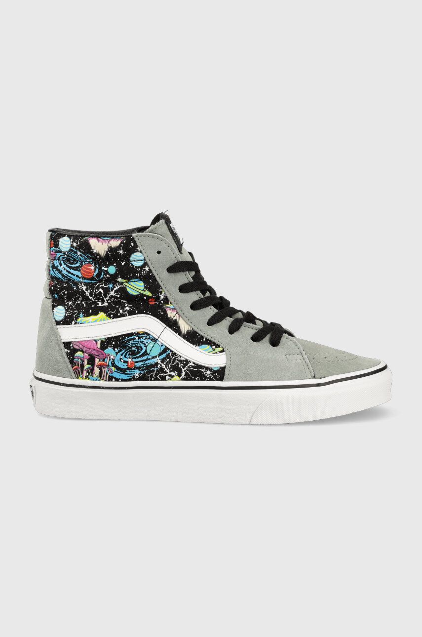 Vans tenisi SK8-Hi barbati, culoarea gri, VN0007NSXN71