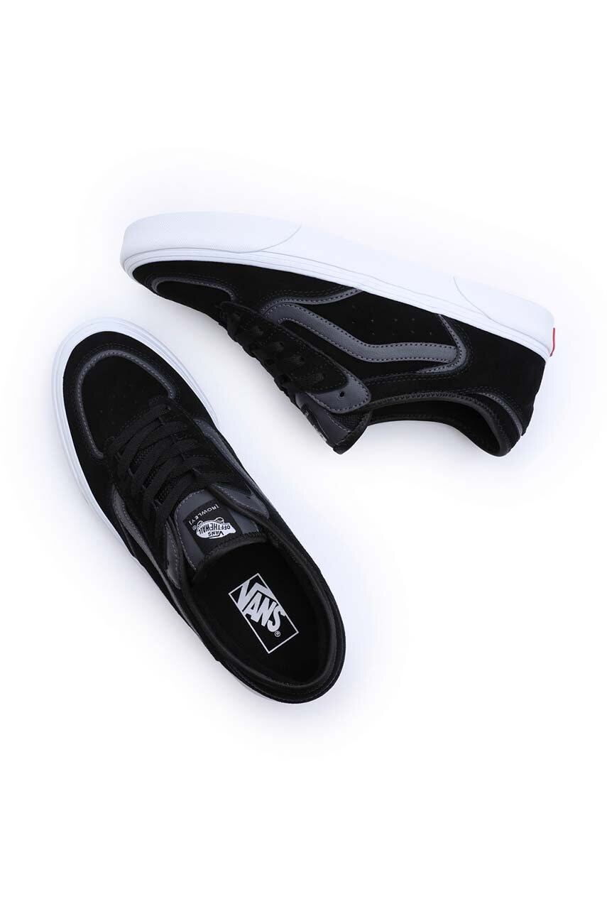 Σουέτ sneakers Vans Rowley Classic χρώμα: μαύρο, VN0009QJKOU1 φωτογραφία