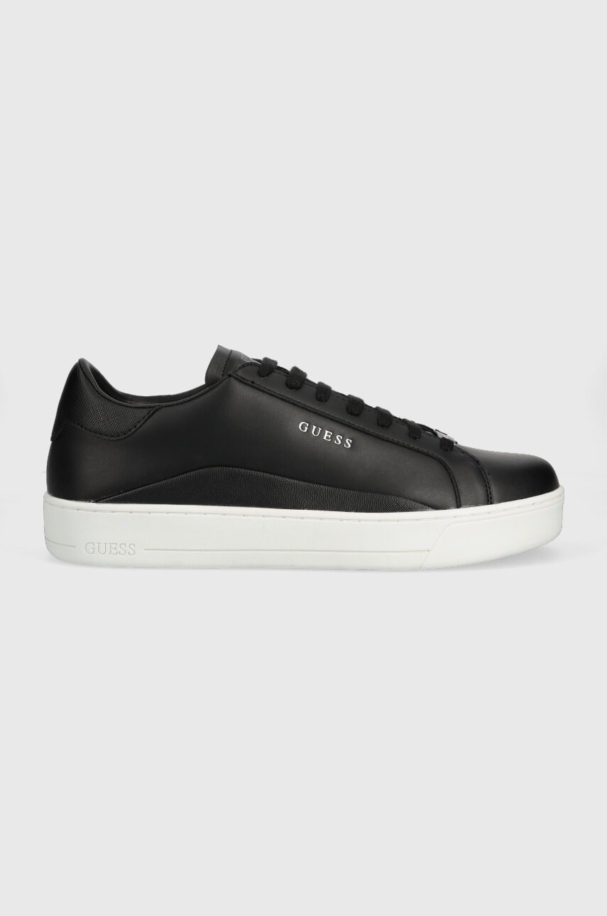 

Кожаные кроссовки Guess FM7UDI LEL12 цвет чёрный UDINE I