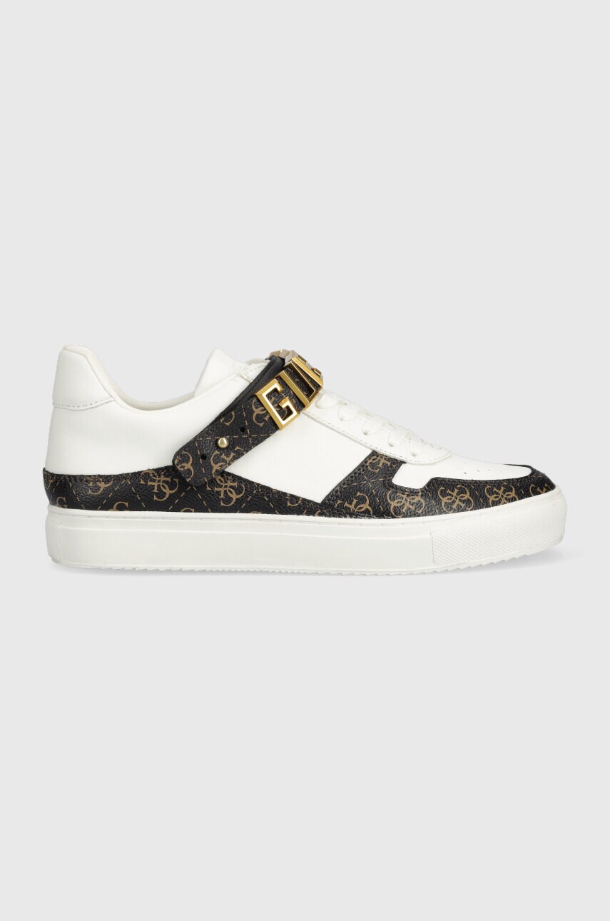 Levně Sneakers boty Guess TRANI bílá barva, FM7TRA FAB12