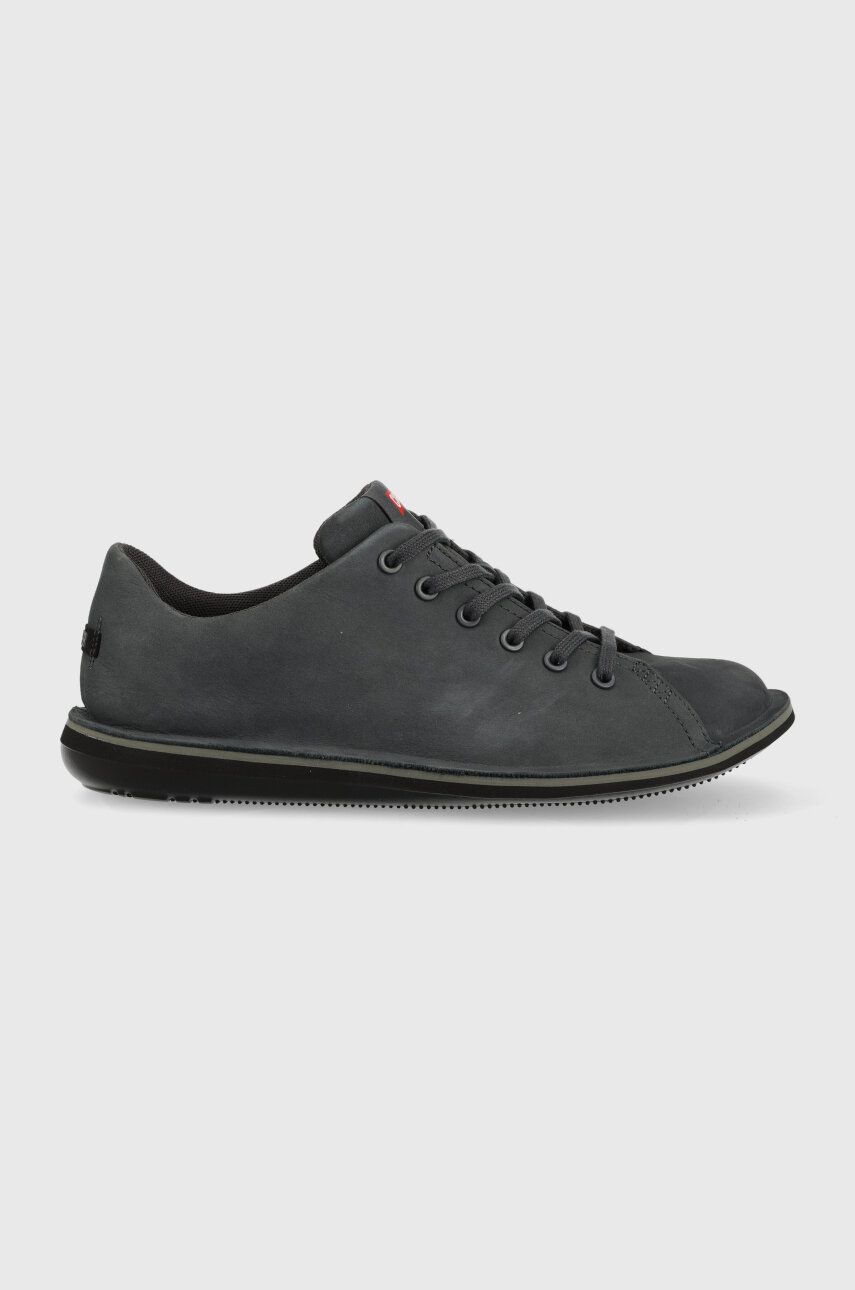 Semišové sneakers boty Camper Beetle šedá barva, 18648.066 - šedá -  Svršek: Semišová kůže