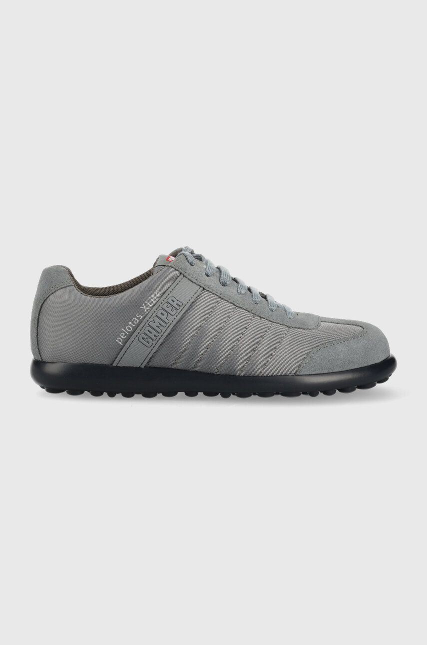 Sneakers boty Camper Pelotas XL šedá barva, 18302.135 - šedá -  Svršek: Textilní materiál
