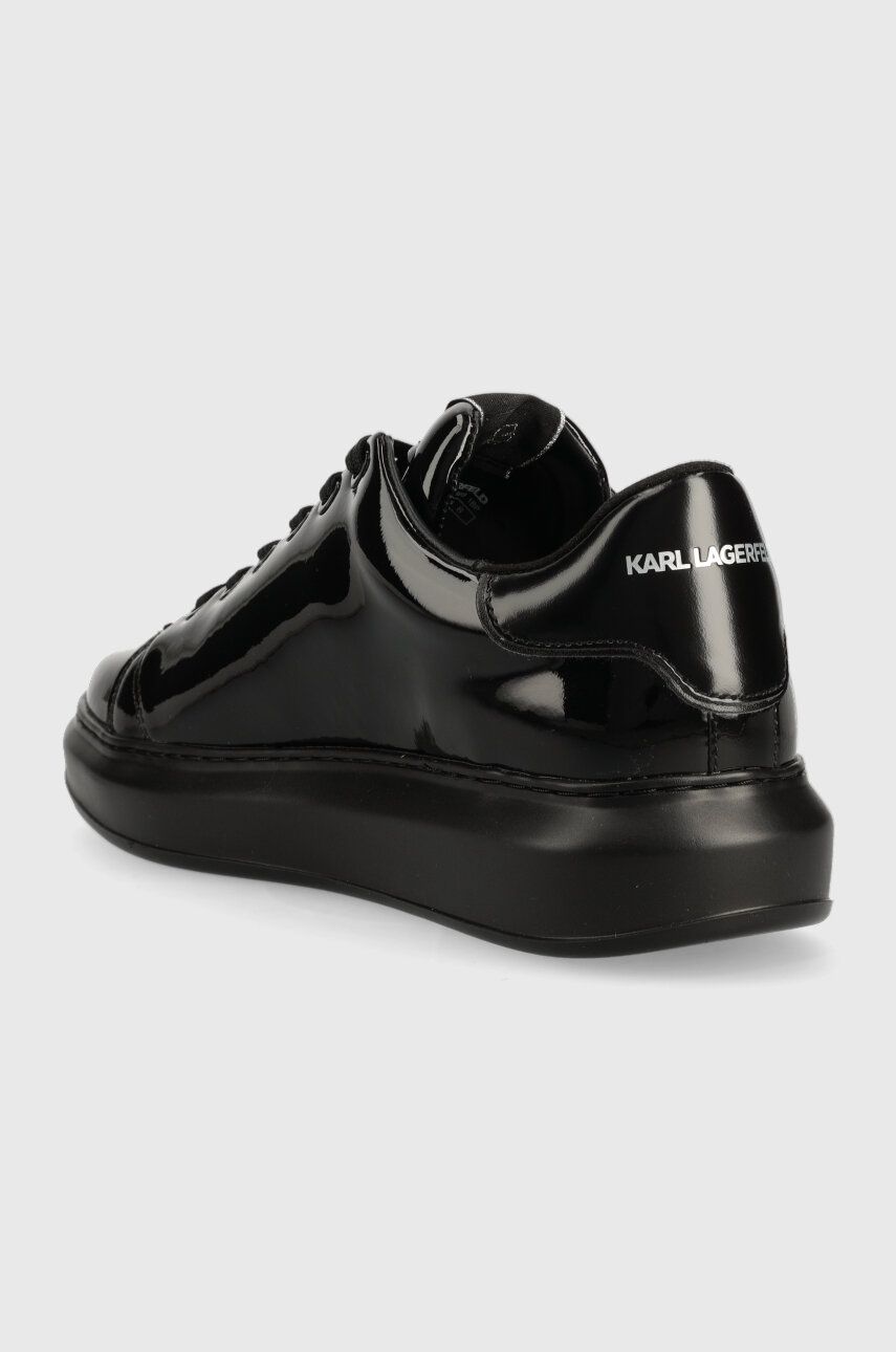 Karl Lagerfeld Sneakers Din Piele KAPRI MENS Culoarea Negru, KL52539S