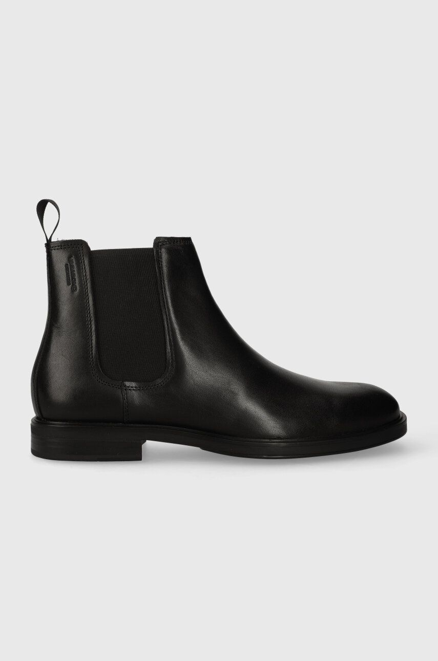 Kožené kotníkové boty Vagabond Shoemakers ANDREW pánské, černá barva, 5668.301.20 - černá - Svršek: 