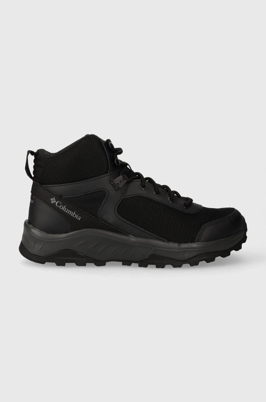 Columbia pantofi Trailstorm Ascend Mid WP barbati, culoarea negru, izolare usoara